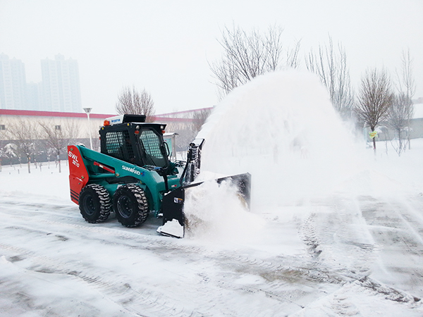 表白冬季除雪能手，這個(gè)冬天有你更溫暖