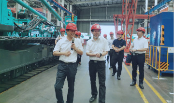 合作共贏(yíng) 山河智能5G時(shí)代快速到來(lái) 湖南聯(lián)通黨委書(shū)記、總經(jīng)理譚明到訪(fǎng)山河智能