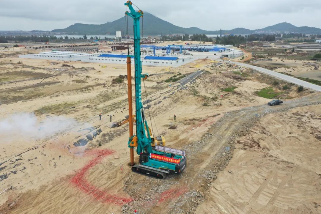開(kāi)工大吉！入巖專(zhuān)家SWDM360H3助力茂名港管廊建設