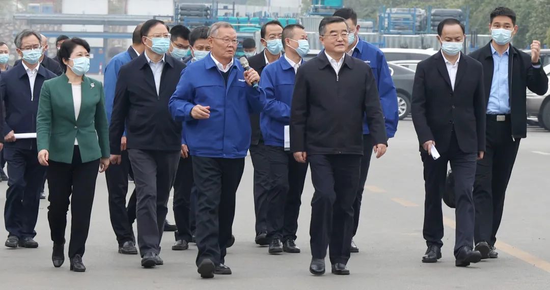 湖南省委書(shū)記張慶偉調研山河智能