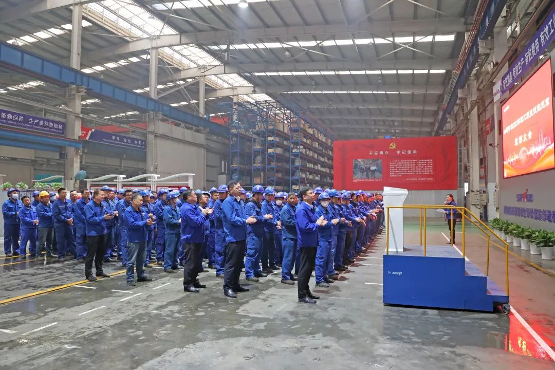 向榜樣學(xué)習！山河智能56名職工受到職工職業(yè)技能競賽表彰