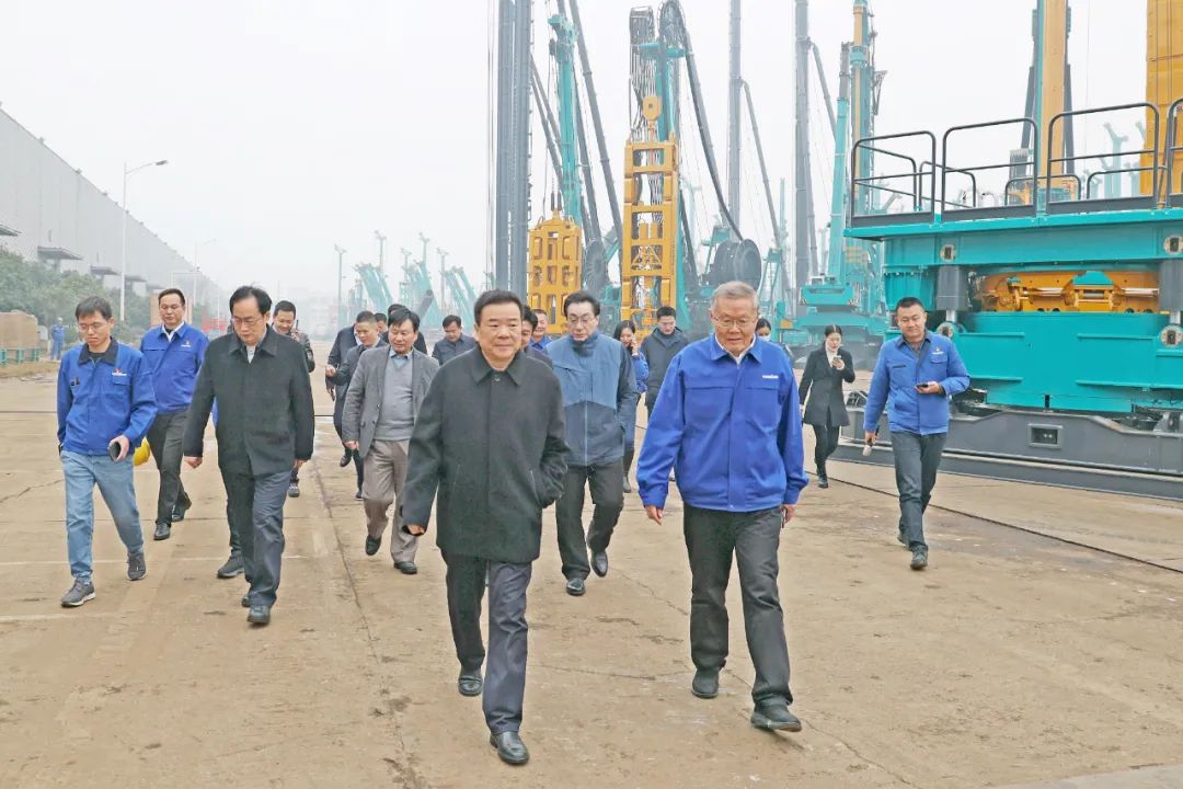 湖南省副省長(cháng)陳飛調研山河智能
