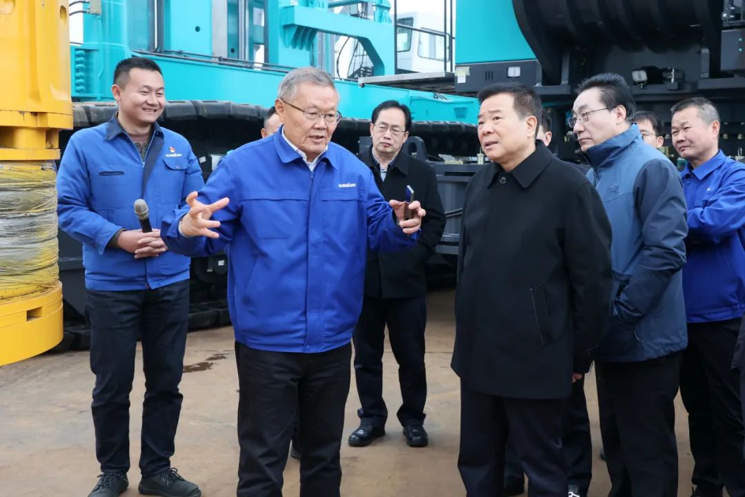 湖南省副省長(cháng)陳飛調研山河智能