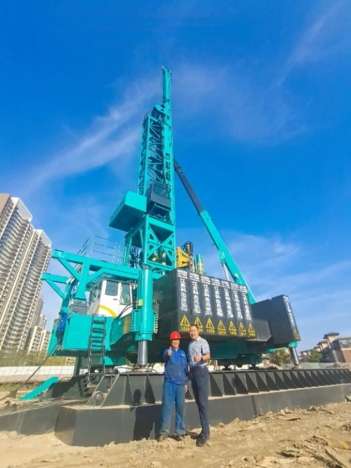 行業(yè)首創(chuàng  )，綠色環(huán)保！山河智能預制樁施工革命性產(chǎn)品重磅來(lái)襲