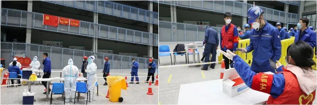 抗疫先鋒在行動(dòng)！山河智能志愿者助力核酸采樣