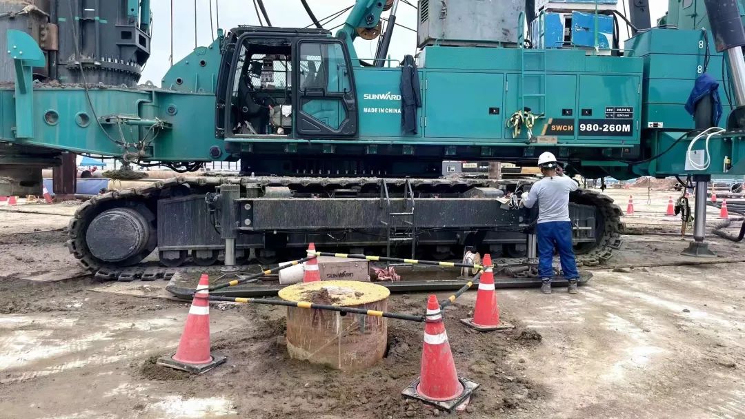 “全球最高樁架”嶄露頭角！山河智能實(shí)力助建韓國首爾麻古MICE綜合園區