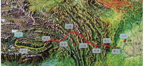 決戰“世界之巔”！山河智能旋挖鉆機實(shí)力助建川藏鐵路