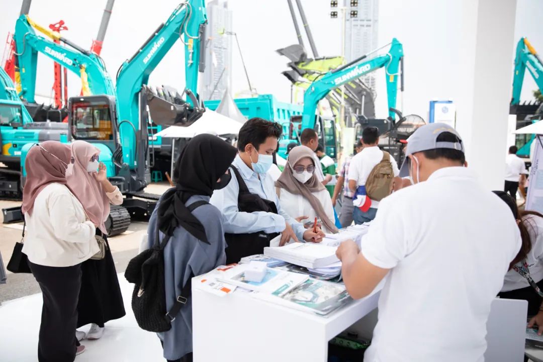 本地化建設顯成效！山河智能攜礦山成套裝備亮相印尼礦業(yè)展