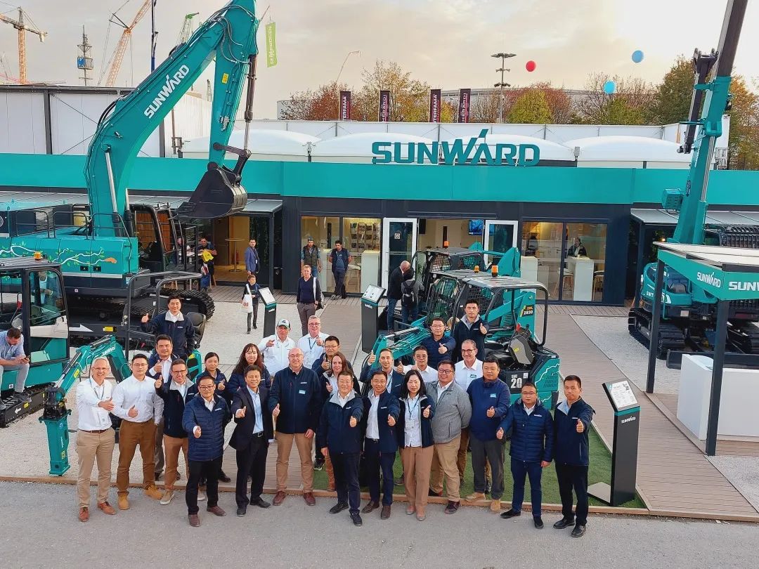 Bauma 2022 | 一組火熱現場(chǎng)圖帶您重溫山河智能德國寶馬展之旅