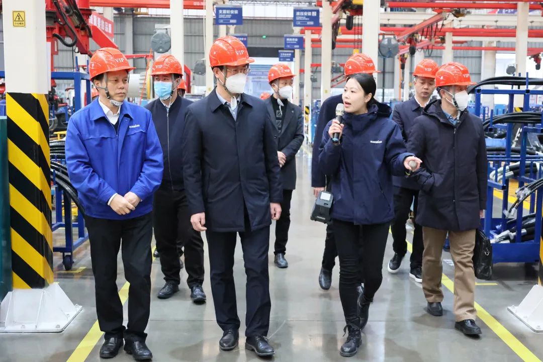農業(yè)農村部農機化司調研山河智能