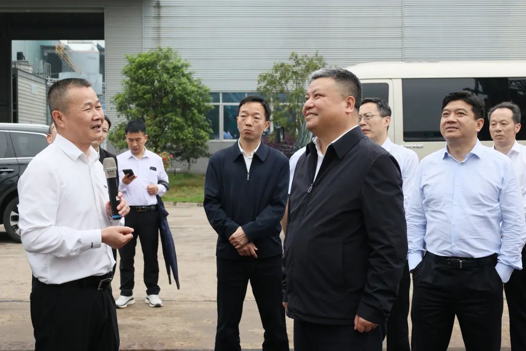 長(cháng)沙市政協(xié)主席陳剛調研山河智能
