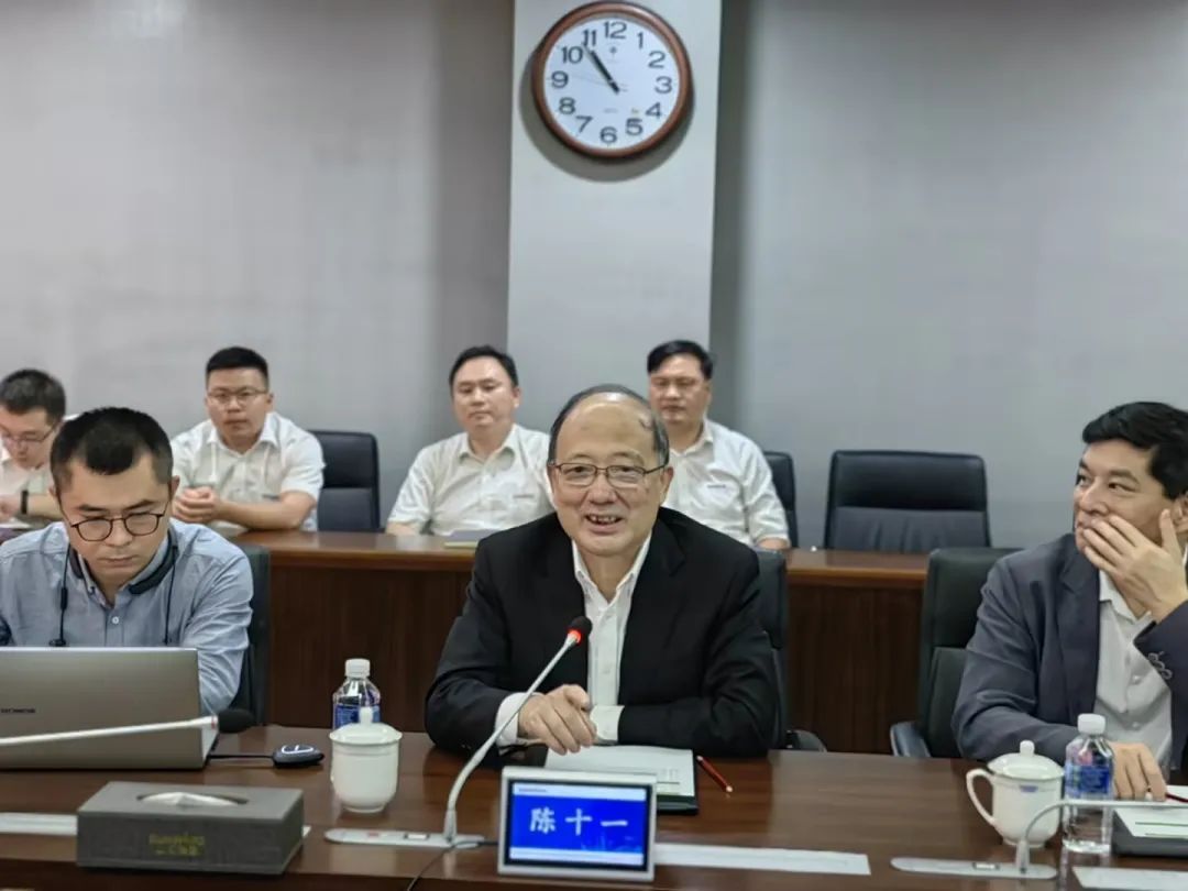 中國科學(xué)院院士陳十一率隊到訪(fǎng)山河智能
