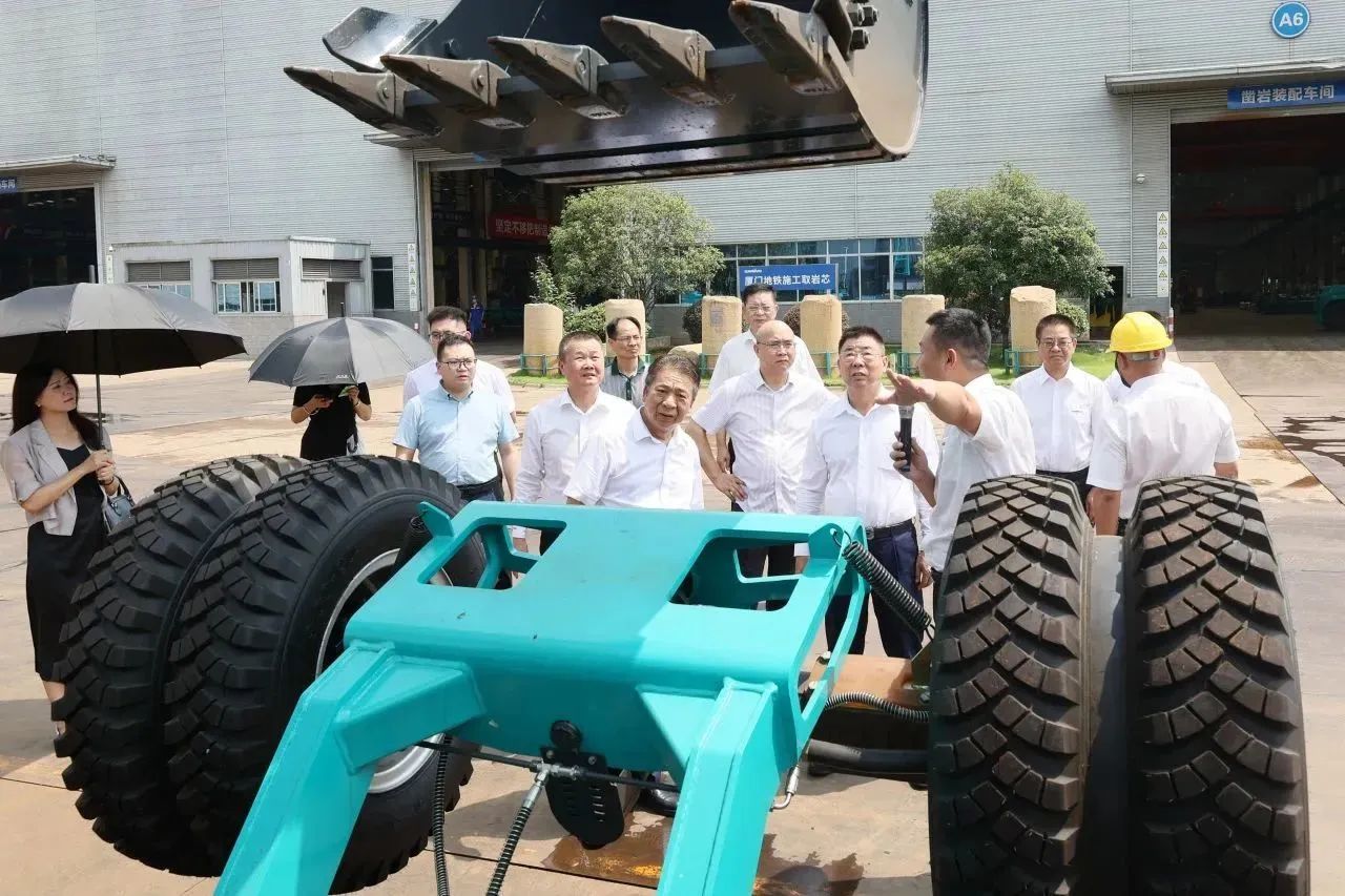 兩家世界500強企業(yè)董事長(cháng)同訪(fǎng)山河智能