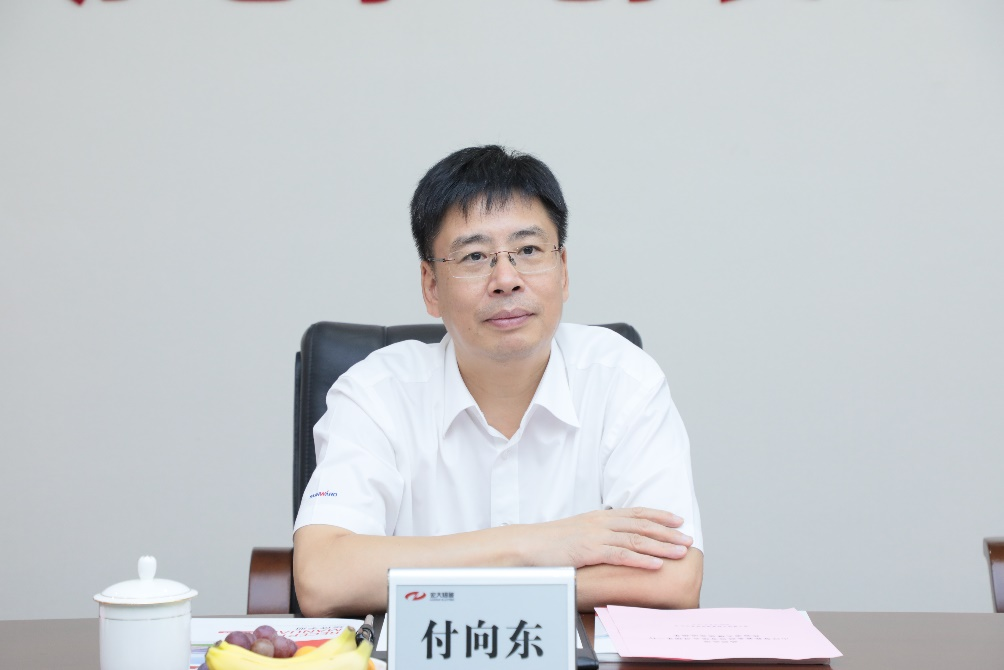 攜手合作，共謀未來(lái)|山河智能董事長(cháng)付向東一行拜訪(fǎng)宏大爆破集團