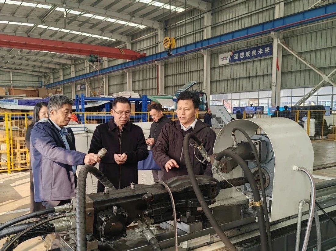 長(cháng)沙市科技局局長(cháng)唐繼發(fā)調研工研院