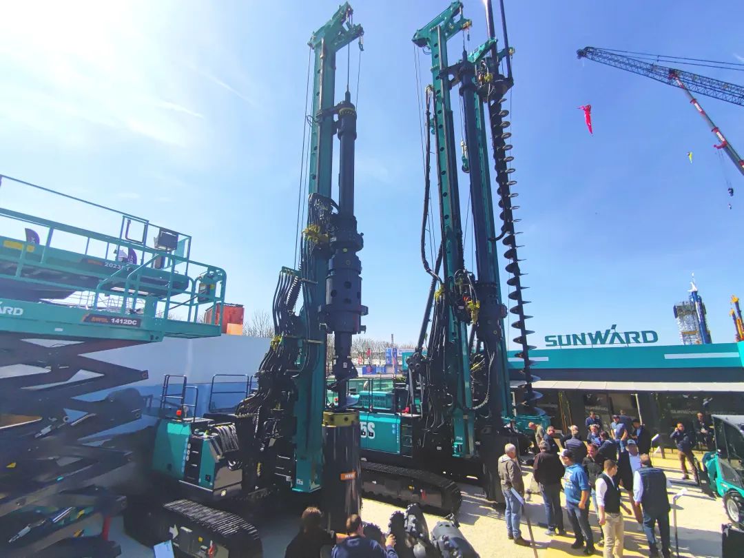 Bauma 2025 | 高端定制！山河智能Pro系列旋挖鉆機燃爆全場(chǎng)